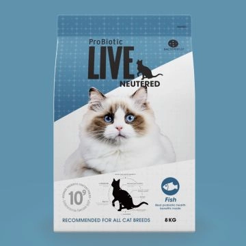 ProBiotic LIVE Neutered, Fisch, 8 kg