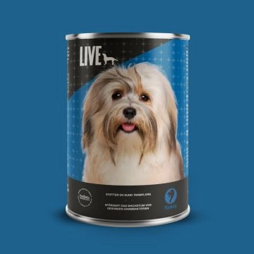 LIVE Dog Wet (Truthahn) 395 g DK/DE
