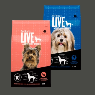 ProBiotic LIVE schmackhaftes Probierpaket für kleine Hunde