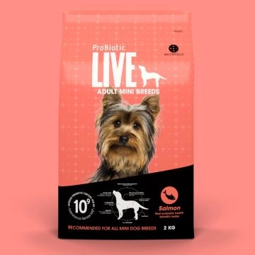 ProBiotic LIVE Adult Mini Breeds, Lachs, 2 kg